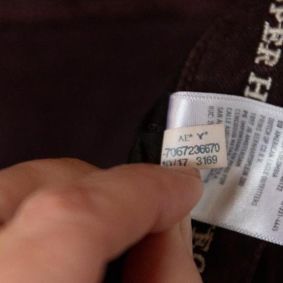 AE Outfitters Super Stretch X & Super High Rise Button Up Jeggings womens 18T - Picture 8 of 14